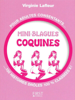 cover image of Mini blagues coquines